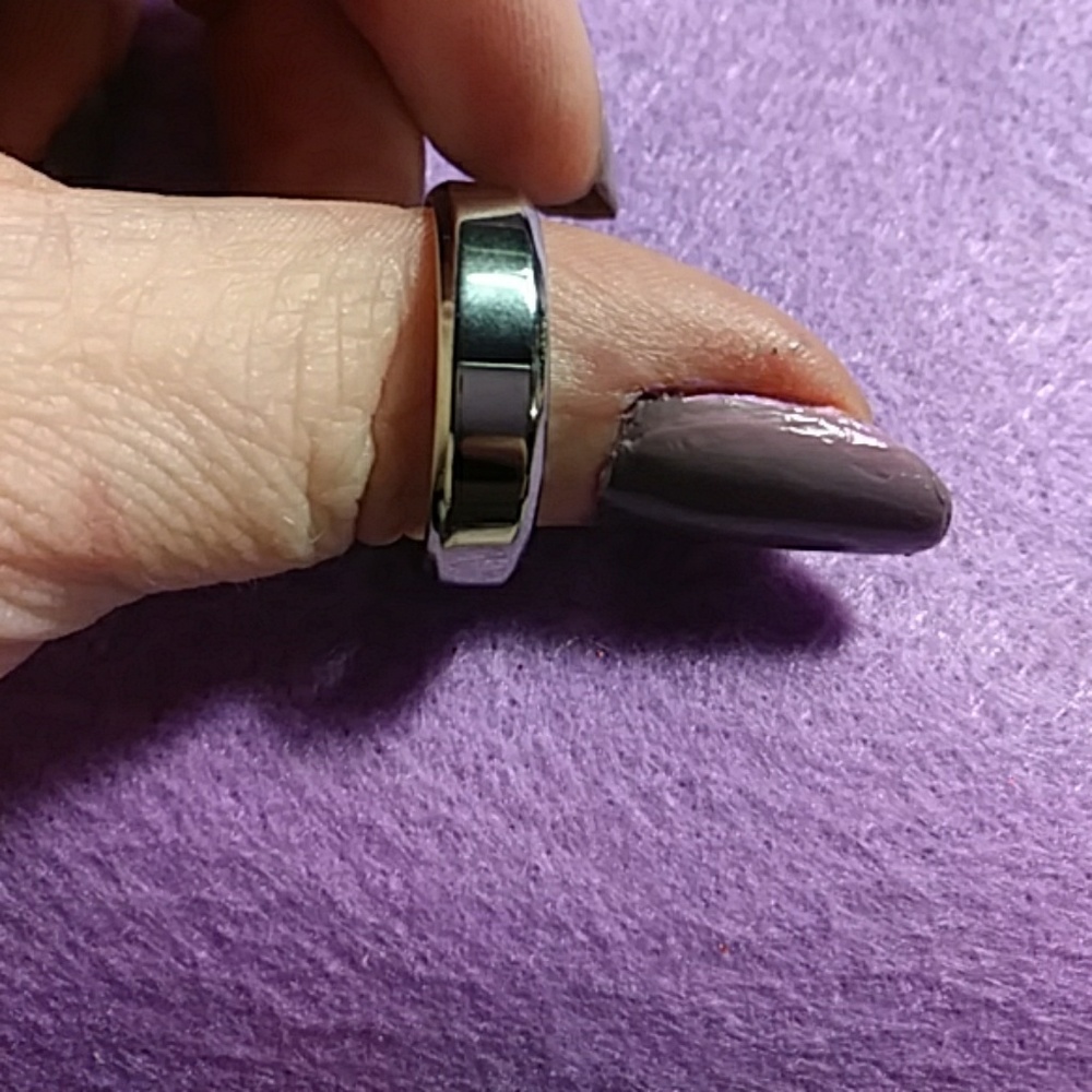 SOLD Men's Titanium band cushion fit sz 11 new